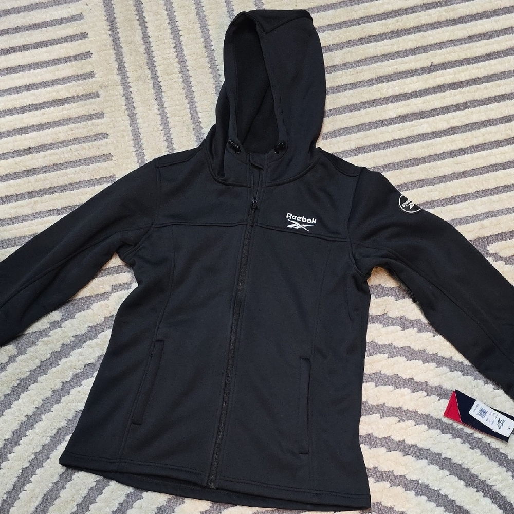 Reebok Zip Black Hoodie
